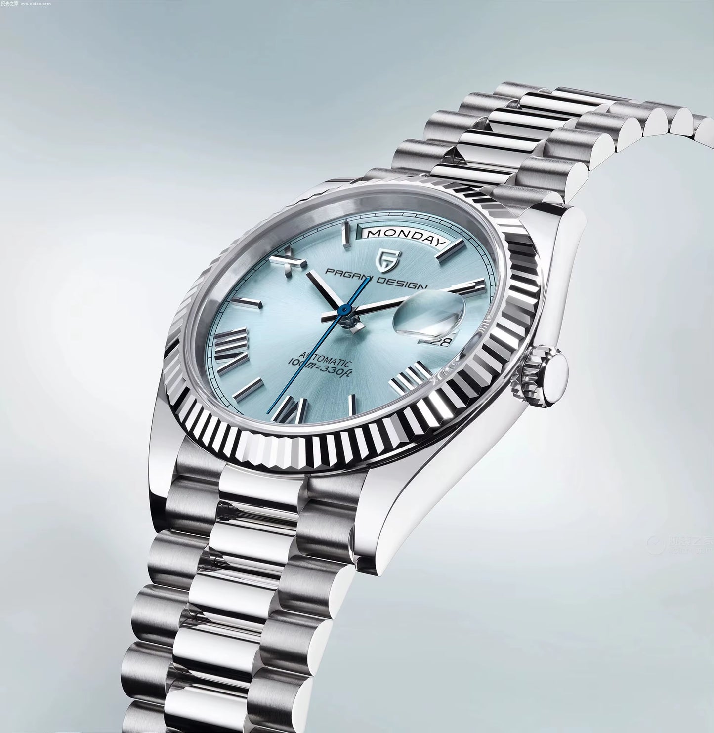 2025 New Men'S Watches Mechanical Top Brand Luxury Automatic Watch for Men AR Sapphire Glass Calendar Wrist Watch