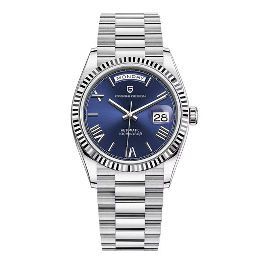 2025 New Men'S Watches Mechanical Top Brand Luxury Automatic Watch for Men AR Sapphire Glass Calendar Wrist Watch
