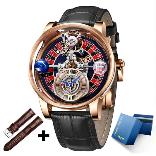 Roulette PINDU DESIGN Men Watches To Brands Luxury Celestial Series Roulette 